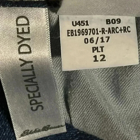 Eddie‎ Bauer Women’s Boot Cut Jeans 12 - Picture 6 of 8